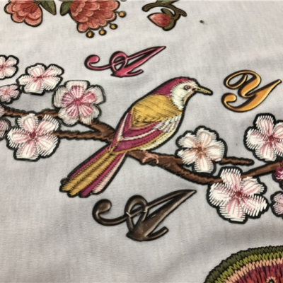 刺繡發(fā)泡燙畫(huà)